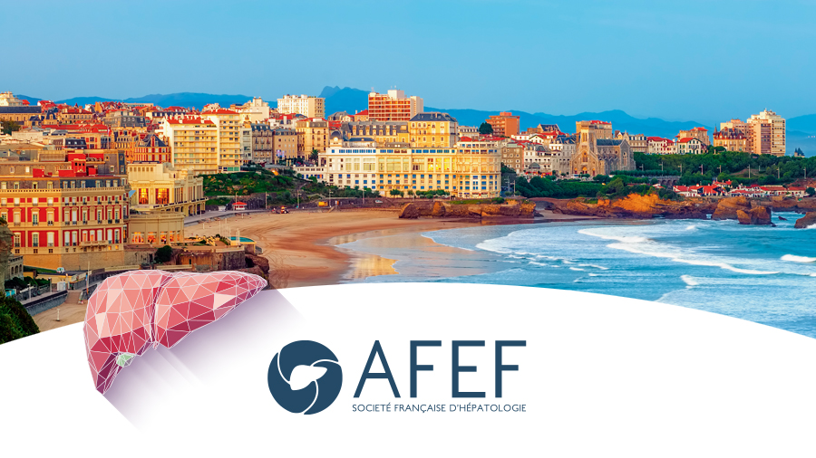 Outils de communication pour le congrès de l'AFEF association des hépatologues français